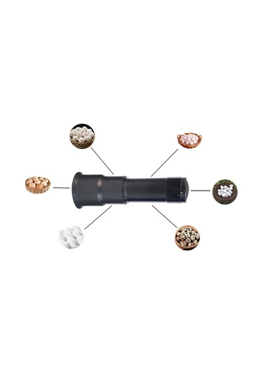 Suntek Tavuk Siyahı Için Led Işık Egg Candler Tester Soğuk