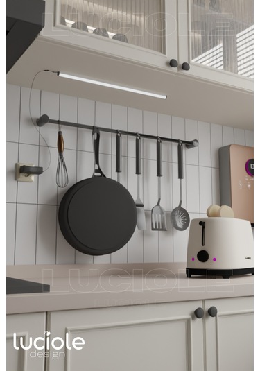 50 Cm Led Mutfak Tezgah Aydınlatma Günışığı Adaptörlü