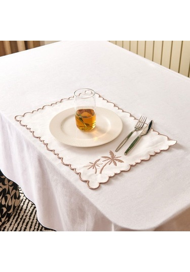 Evidea Soft Palm Amerikan Servis - Beyaz - 30x50 Cm Beyaz
