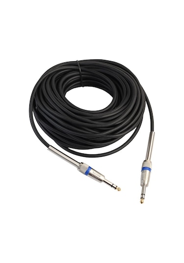 Suntek 1/4 '' 6.35mm Trs Dengeli Ara Bağlantı Patch Kablo Ses