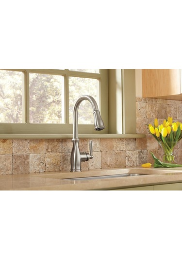 Moen 7185orb Brantford Single Griff Mutfak Armatürü Pull Out Spra Diğer