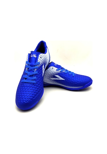 Lig Belen Erkek Futbol Çimsaha Halısaha Ayakkabısı - Mavi