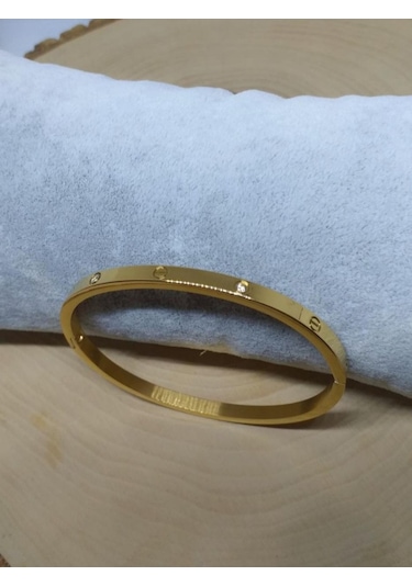 Dali Shop Taşlı Bileklik Altın Gold