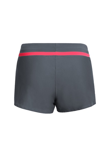 Mufunye Bayan Yazlık Düz Paça Mayo Şortu İç Astar Gri Pembe Cn:xl Diğer