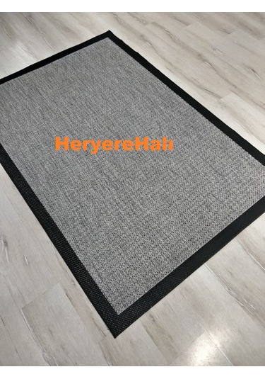 Foneks Halı Loris Yeni Nesil Yumuşak Sisal Halı L106sıyah-120x180
