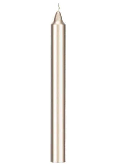Uzun Gümüş Pasta Mumu 20 Cm 6'Lı