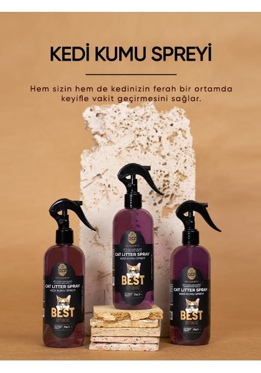 Doku Pet Kedi Kumu Koku Giderici Sprey 400 Ml