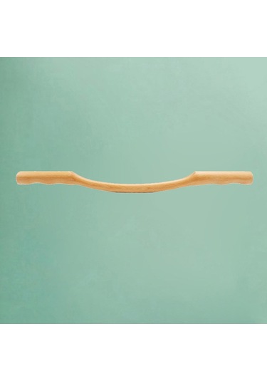 Suntek Ahşap Guasha Kazıma Çubuk Masaj Aracı Kazıyıcı Geri Bej