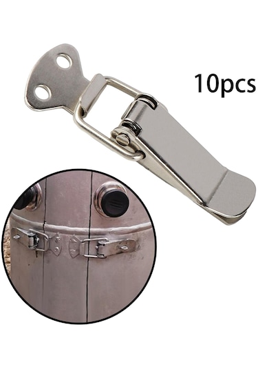 Suntek 10 Adet Yaylı Geçiş Mandalı Toka Toka Mandalı Kutu