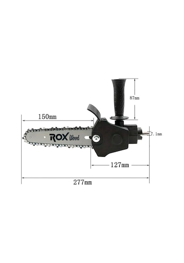 Rox Wood 6" Dal Budama Testere Aparatı