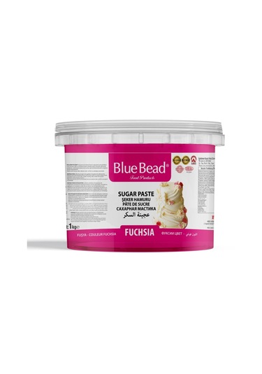 Blue Bead Şeker Hamuru 1kg Fuşya Diğer