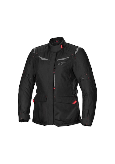Alpinestars Stella St-1 Wp Korumalı Kadın Motosiklet Montu Siyah