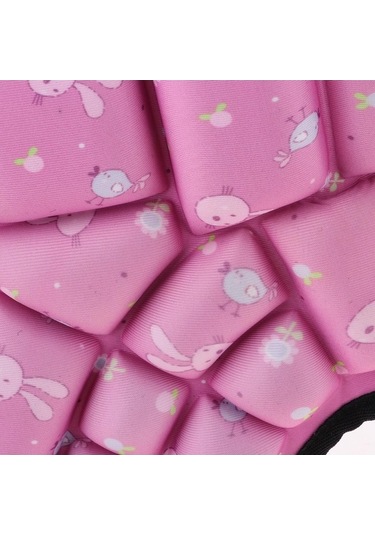 Pazly Suntek 3d Yastıklı Kalça Koruyucu Kısa Çocuk Butt Pad Pembe Renk Pembe