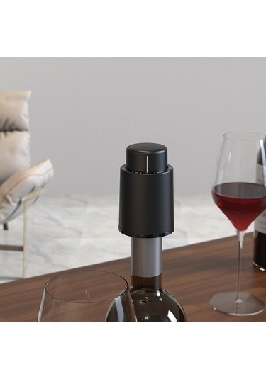 Ulzyvf Createtech Yeni Şişe Açacağı Seti - Şarap Ve Plastik Şişeler İçin Pratik Çözüm, Kuru Işıksız Folyo Elektrikli Bıçak Modeli, Abs 2022 + Uu Siyah Siyah