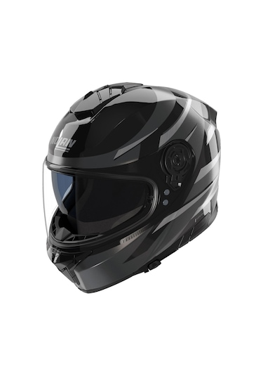 Nolan N80.8 Fervo 356 Kapalı Kask Siyah Gri