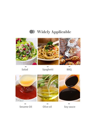 Leezsing 100ml Cam Zeytinyağı Spreyi - Gıda Grade Materyal, Şeffaf Kutu, Çeşitli Sosu İçin Uygun, Salata, Barbekü Ve Pişirme İçin Pratik Altın