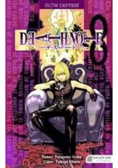 Death Note - Ölüm Defteri 8 - Tsugumi Ooba - Akılçelen Kitaplar