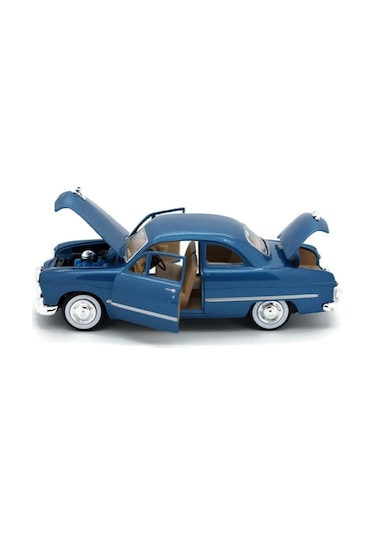 Motormax 1949 Ford Coupe Mavi 1 / 24 Ölçek Model Araba