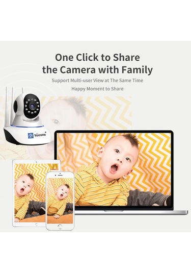 Yoosee Bebek İzleme Kamerası Full HD 3MP Hareketli Kamera