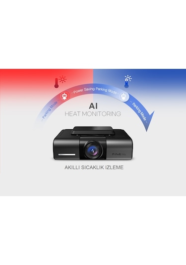 Finevu Gx400 Qhd 2k Wi-fi Türkçe 2 Kameralı Araç Kamerası