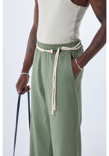 Lulikwear Beli Ipli Keten Pantolon Haki