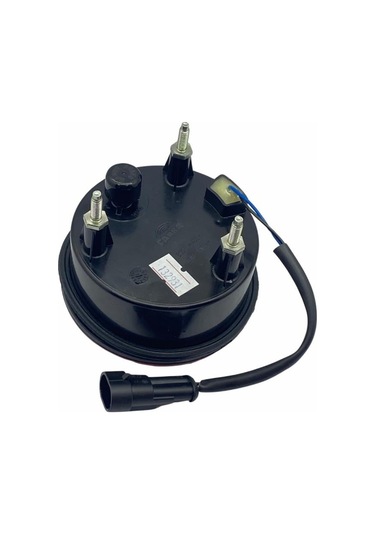 Farba 12v Sinyal Lambası+desenli Reflektör Yuvarlak Turuncu 6 Ledli 98 Mm