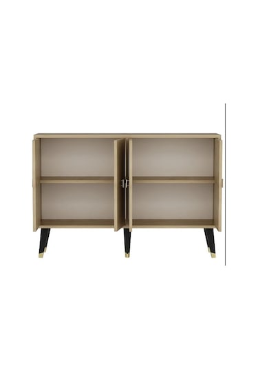 Mire Konsol Tv Sehpası Tv Ünitesi Modern Tasarım-meşe