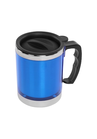 S-link Sl-Tm1978 Lacivert 330ml İç 304 Dış 201 Paslanmaz Çelik Kupa