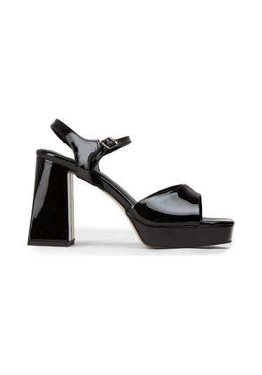 Deery Kadın Siyah Platform Abiye Ayakkabı - Sm203zsyhm02