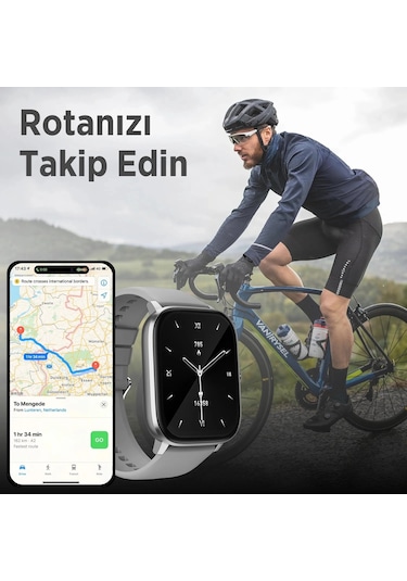 Bix SW03 2.01" TFT Geniş Ekran Akıllı Saat(Distribütör Garantili)