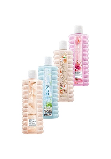 Avon Senses Dörtlü Banyo Köpüğü Paketi 2 L
