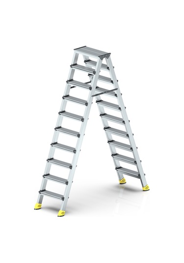 - Sky Gold Çift Taraflı Alüminyum Merdiven 10+10