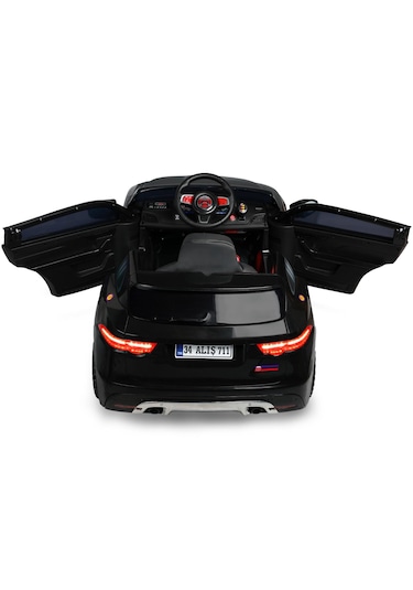 Freebebek Jaguar 12 Volt Kumandalı Akülü Araba Siyah