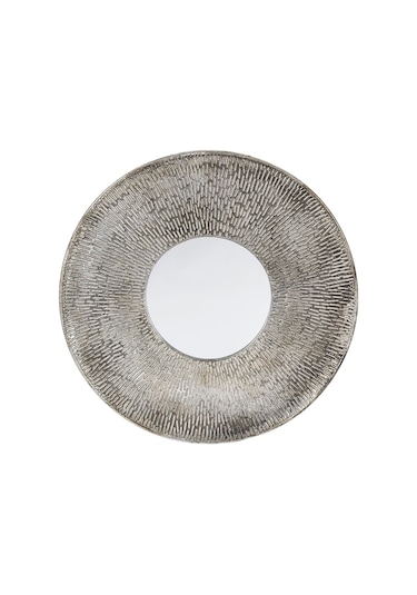 Pasabahce Silver Hammer Ayna L 60 Cm 60x62.5 Cm - 1 Adet Gri