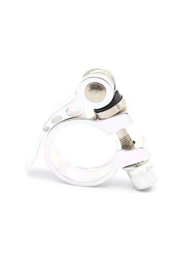 Fochsia Gümüş Tarzı Alüminyum Ultrahafif Sele Boru Kelepçesi - 31,8 Mm, Kadın Yol Bisikleti A Modeli Altın