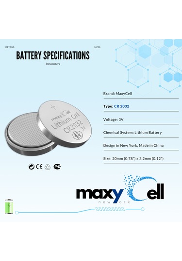 Maxycell 24 Adet Cr2032,dl2032 3v Düğme Pil