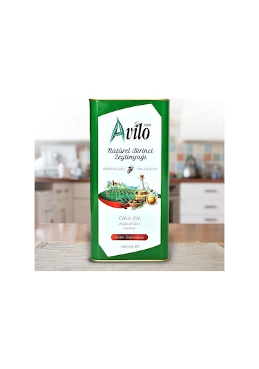 Avilo Naturel Birinci Zeytinyağı Teneke 5 L