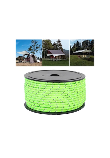Suntek Kamp Çadırı Halat Gölgelik Barınak Hayatta Yeşil Yeşil