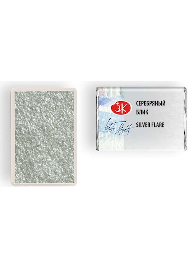 St. Petersburg White Nights Extra-fine Tam Tablet Sulu Boya 2.5 ML Silver Flare 983