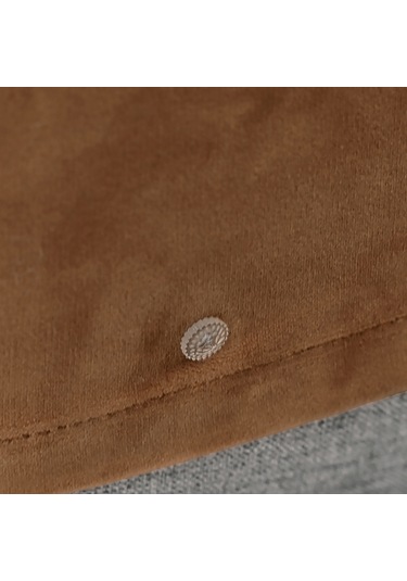 Xiyyadms Ev Kullanıma İçin Polyester Kumaşlı, Yıkanabilir, Kayma Engellli, Dört Mevsim Uygun, Esnek Koltuk Sandalye Kol Koruması 1 Çift - Develi Renk + 10 Adet Çivi Haki