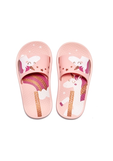 İpanema Urban V Slide Çocuk Terlik Pembe 25/32 DD0416 Pembe