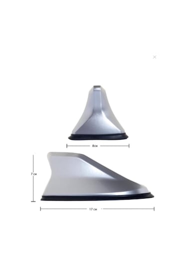 Daihatsu Terios Uyumlu Balık Sırtı Shark Anten Gri