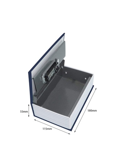 Mühlen Secret Safe 180 Orta Boy Kitap Şekli Gizli & Şifreli Kasa