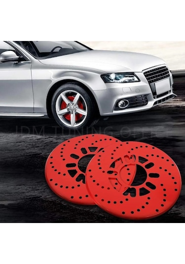 Kampana Sacı Disk Fırfırı Kırmızı 2 Adet