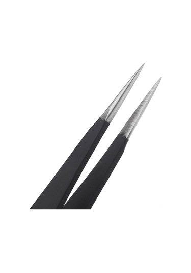 Teltree "2'li Profesyonel Tırnak Taş Penseti Seti - Kavisli Ve Düz Modeller"