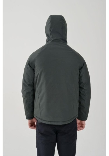 Exuma 2311142 Erkek Yağmur Rüzgar Geçirmez Haki Mont 001