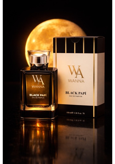 Wanna Black Papi Erkek Parfüm EDP 100 ML