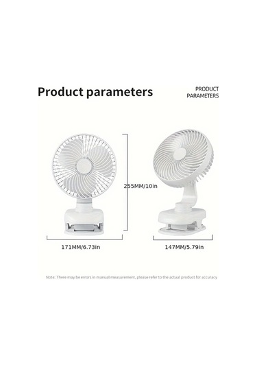 Motion003 Beyaz Kompakt Usb Masa Fanı Sessiz Ofis Ve Öğrenci Kullanımı Uzun Pil Ömrü Taşınabilir