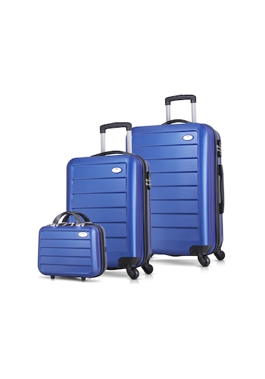 My Valice Ruby Abs 3'Lü Valiz Seti (Makyaj + Kabin + Orta Boy)