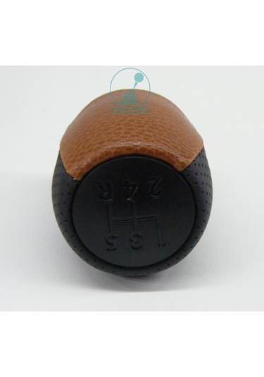 Fiat Punto Ve Linea Deri Vites Topuzu 2006-2017 Taba-siyah Model Siyah